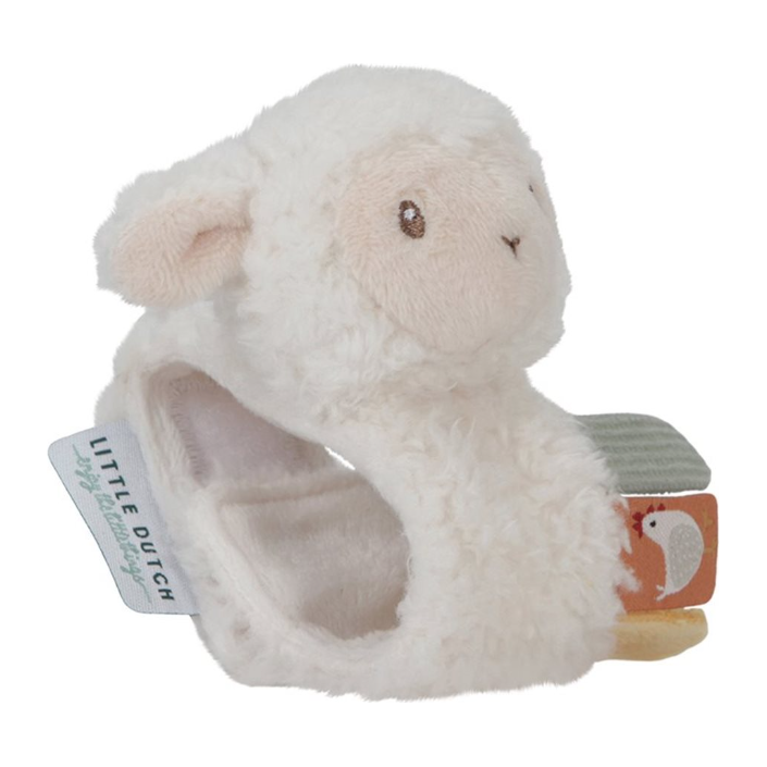 Hochet souple mouton | Little Farm Little dutch