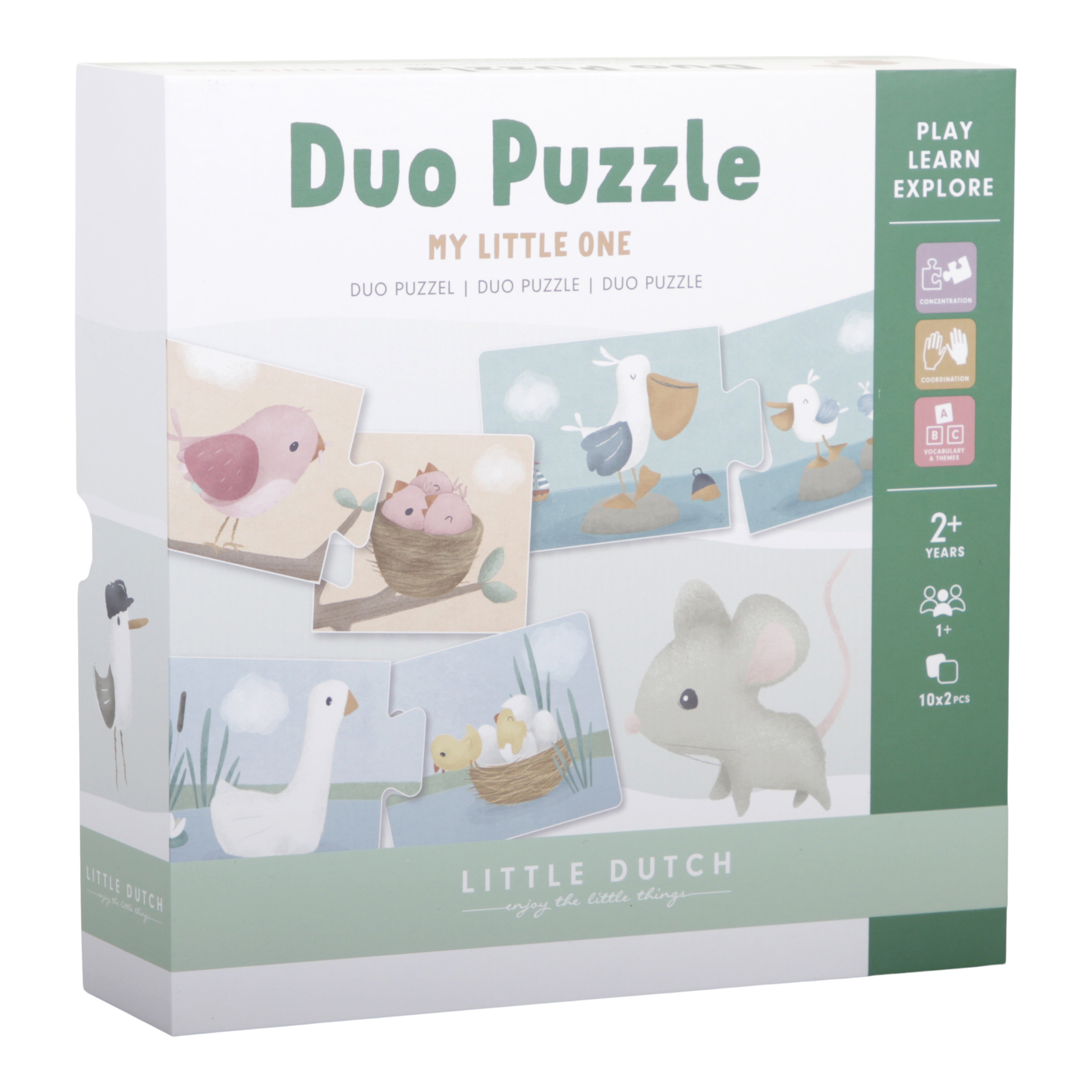 Puzzle duo maman et bébé - à partir de 2 ans